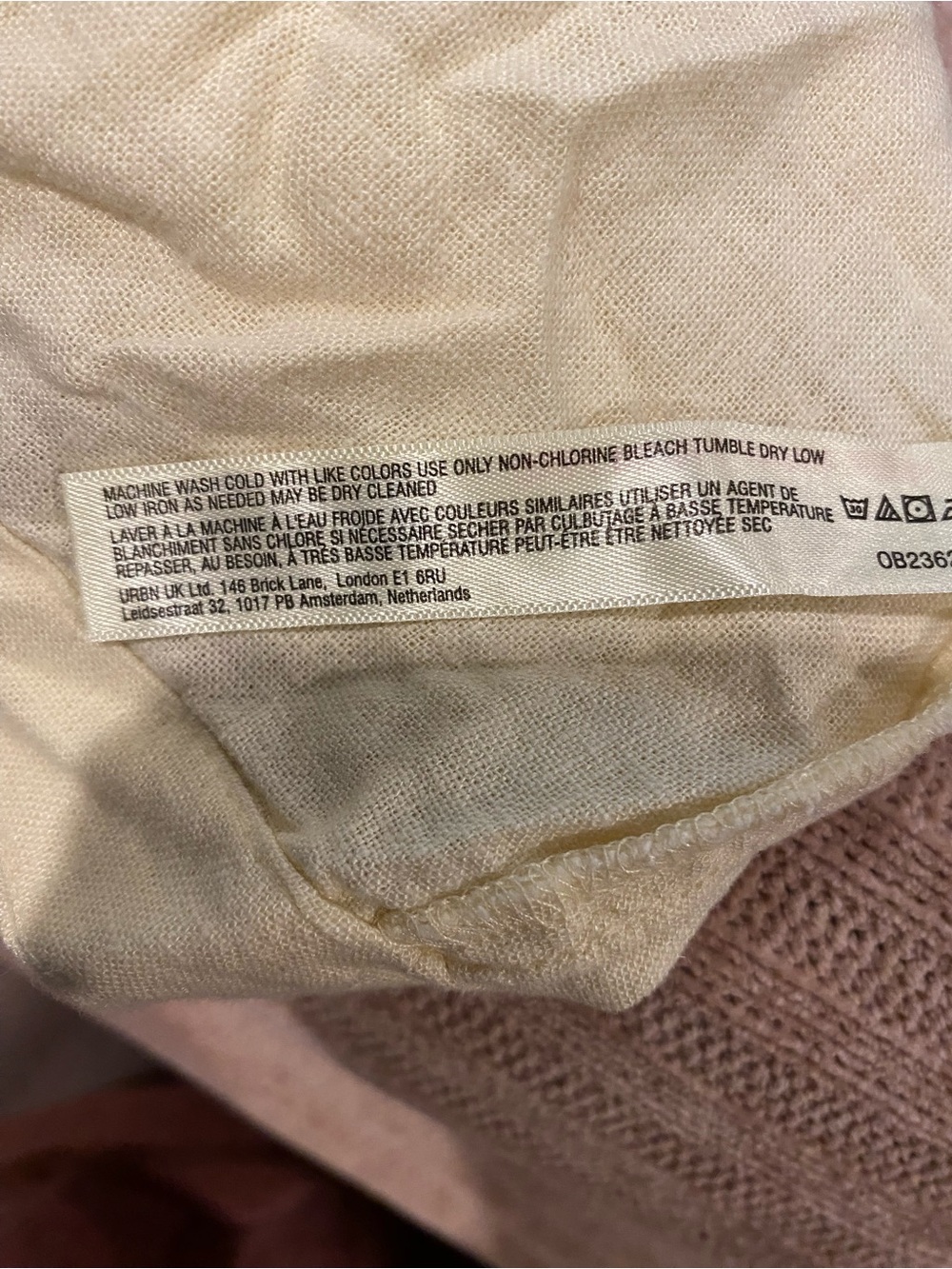 NWT Free People Light Cream Maxi Skirt with Drawstring Waist - Picture 12 of 12